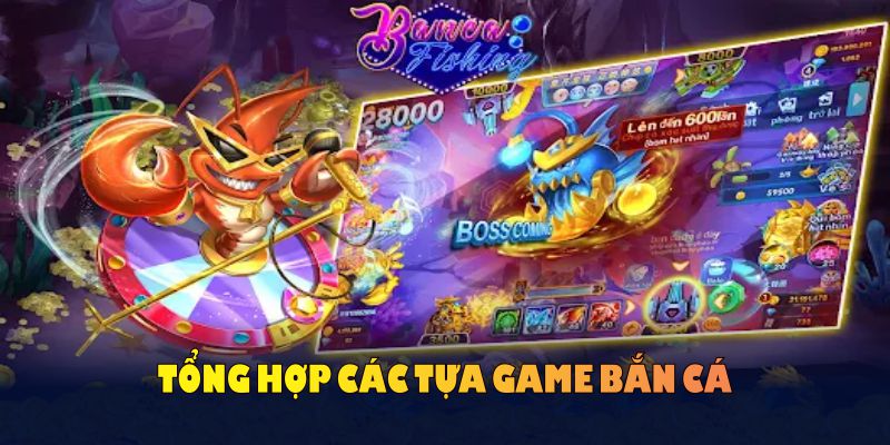 Tổng hợp các tựa game bắn cá hấp dẫn nhất tại Kubet77